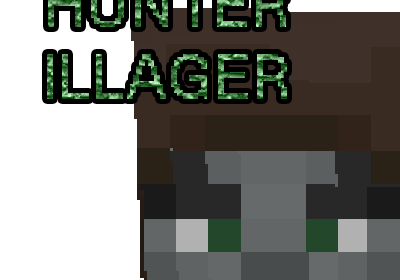 Hunter Illager - агрессивный охотник (1.17.1, 1.16.5, 1.16.4, 1.16.3, 1.15.2, 1.14.4, 1.12.2)