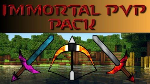 Immortal PvP Pack - Размер 16 на 16 (1.14.4, 1.13.2, 1.12.2, 1.8.9)