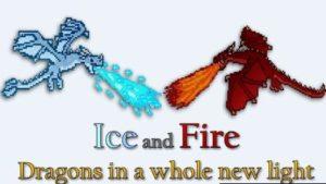 Ice and Fire - огненные и ледяные драконы (1.16.5, 1.16.4,1.16.3, 1.15.2, 1.12.2, 1.11.2, 1.10.2)