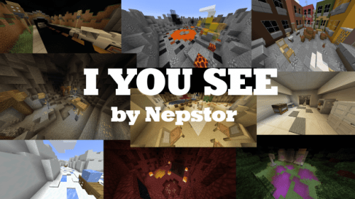 I You See by Nepstor - карта по поиску кнопок (1.15.2)