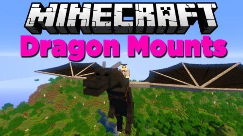 Dragon Mounts - вырастить своего дракона (1.10.2, 1.9.4, 1.8.9, 1.7.10)