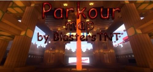 Parkour map by BlastersTNT - сложная паркур карта (1.16, 1.15.2, 1.12.2)