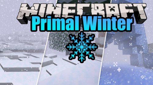 Primal Winter - зимний апокалипсис (1.16.4, 1.15.2)