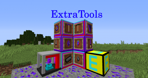 ExtraTools - новые предметы, инструменты, оружие и вещи (1.15.2)