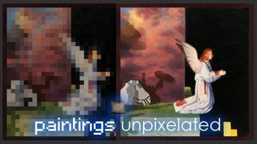 Paintings Unpixelated - оригинальные картины (1.16.4)
