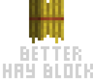 Better Hay Block - новая модель снопа сена (1.16.5)