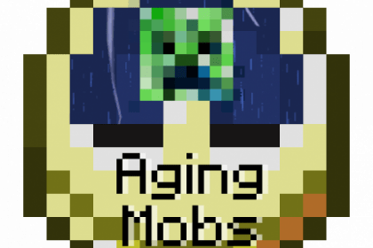 Ageing Mobs - старение мобов (1.18.1, 1.16.5, 1.16.4, 1.16.3, 1.15.2, 1.14.4, 1.12.2)